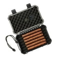 thumbnail image 2 of Pardo Travel Humidor Case Built in Digital Hygrometer - Holds up to 5 Wide - Digital, 2 of 8