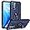 Blue, variant on Grade Drop Impact Case for Oneplus Nord N200 5G, Heavy Duty Shockproof 360 Metal Rotating Ring Kickstand Holder Case (Black)