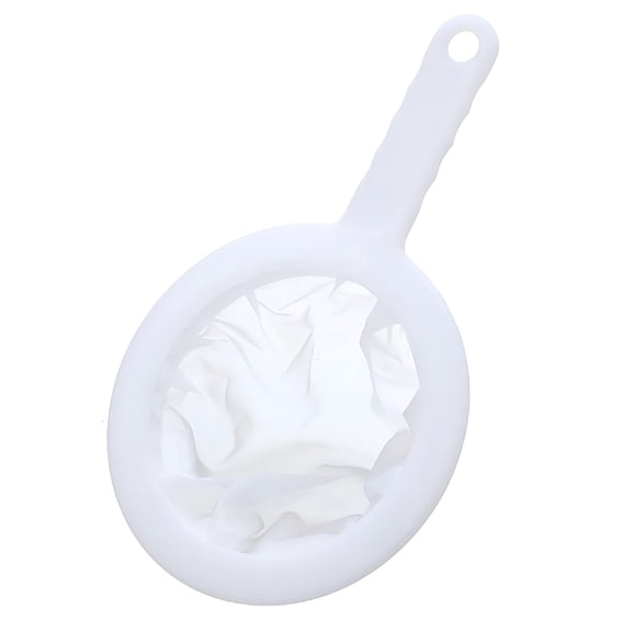 ACDANC 2026 New 100/200/400 Mesh Ultra Fine Mesh Strainer with Handle Nylon Food Juice Strainer Mini Brine Shrimp Separation Net for Tea, Coffee, Sauce, Soup Kitchen Tool Strainers Fine Mesh