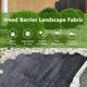thumbnail image 3 of 3.5Ft X 50Ft Garden Weed Barrier Landscape Fabric Heavy Duty Weed Block Gardening Mat,Weed Control Garden Cloth, 3 of 7