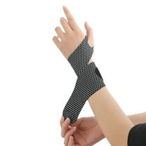 BESTSKY Wrist Brace,Slim Fit Adjustable Compression Wrist Support for Men and Women ,Ideal for Sports,Yoga,and Injury Prevention,Black