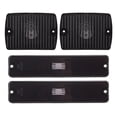 thumbnail image 3 of 4 carcasas de luz de marcador lateral y luz de señal de giro 56001378 de repuesto para Jeep Wrangler YJ negro ahumado Jadeshay  A, 3 of 8