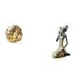 thumbnail image 1 of Figura de cerámica,Figura de cerámica con forma de bola de hilo y nudo,Estatua de la dama,Estatua de dama tribal africana,artesanías de cafetería hechas a mano,Adorno de resina artesanal de, 1 of 8