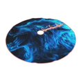 thumbnail image 2 of Bingfone Christmas Tree Skirt Mat Christmas Decoration Interior 48" -Ice Blue Fire Wolf, 2 of 6