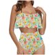 thumbnail image 1 of Traje de Baño para las Mujeres Traje de Baño Dividido de Eslinga, Trajes de Baño de Torso Largo para las Mujeres, 1 of 5