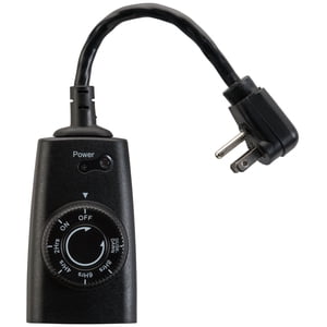 Image of Hyper Tough Outdoor Grounded Photocell Dusk to Dawn Timer  Single Outlet