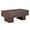 Walnut, variant on Hassch Coffee Table for Living Room, Farmhouse Rectangular Wood Tea Table, Mid-Century Modern Living Room Center Table (Walnut, 43.3"L x 21.6"W x 17.2"H)