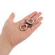 thumbnail image 5 of TABLETREANDS 12Ud Hebillas Semicírculo D Metálico Resistente Para Accesorios De Bolso Uso Manualidades, 5 of 7