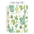 thumbnail image 2 of 2026 Planner, Weekly and Monthly Planner for Women, Jan 2026 - Dec 2026, Medium Size (6.1" x 8.5"), Calendar 2026, Hardcover with Monthly Tabs, Spiral-Bound, 100 GSM Thick Paper, E, 2 of 9