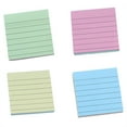 thumbnail image 1 of 10pc 3x3 Lightcolored Line Notes Direct Manufacturers Direct Index Stickers Tear Paper Brick, 1 of 6
