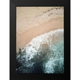 thumbnail image 2 of Design Fabrikken 11x14 Black Modern Framed Museum Art Print Titled - The Shore, 2 of 5