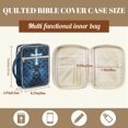 thumbnail image 7 of ZUXONGSY Deer Cross Print Bible Case for Women Quilted Bible Carrier Sturdy Christian Tote Bag with Handle Scripture Bag for ChuZU Essentials, 7 of 7