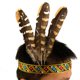 thumbnail image 4 of Tocado Indio Cateissary Diadema de Plumas 50cm, 4 of 6