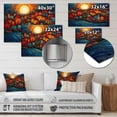 thumbnail image 4 of Designart "Coastal Evening Embrace I" Coastal Metal Wall Art Prints, 4 of 5