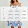 thumbnail image 3 of Women's Spaghetti Strap Summer Floral Vacation Dress, Boho V Neck Sleeveless Swing Wedding Guest Beach Dresses, 3 of 7