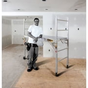Metaltech I-CAISC Lightweight 6 Ft. Aluminum Baker Style Utility Scaffold