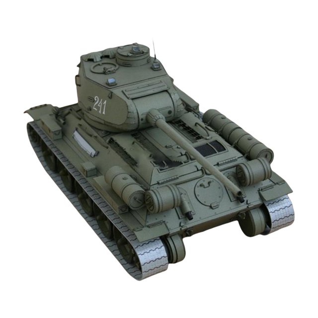 1:25 Scale Tank Model Ornaments Durable Collection Jigsaw Puzzle DIY Accessories