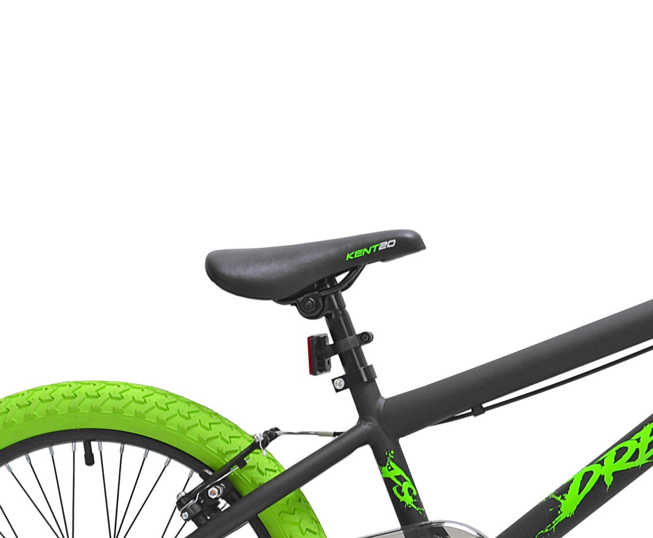Kent Dread 20 Inch BMX Bike for Kids, Green/Black photo 4