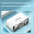 thumbnail image 4 of Electric Nail Trimmer with Polishing Function, Type-C Charging, LED Light, for Babies Adults, Low Noise & Automatic Chip Storage, Gift Set, 4 of 8