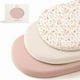 thumbnail image 1 of Sábanas Ajustables para Cuna Konssy Paquete de 3 en Rosa, 1 of 7