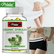 Pslalae Organic Spirulina 1000mg - Weight Loss, Digestive Health, Detox, Antioxidants (30/60/120pcs)