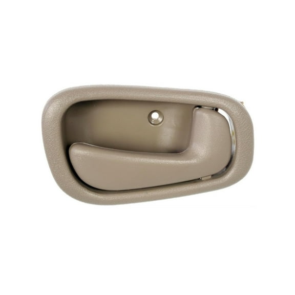 KarParts360 For Toyota Corolla 1998 99 00 01 2002 Interior Door Handle | Plastic Material | Beige | Replacement For 69205-02050-E0