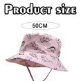 thumbnail image 2 of Sombrero de cubo para niños pequeños, sombreros de playa de verano para niños, sombrero de ala ancha para jugar al aire libre para niños y niñas (50 cm), 2 of 5