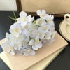 palitos para atar hortensias, flores artificiales, begonias, flores hechas a mano, material para flores artificiales, arreglo floral para bodas.