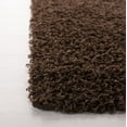 thumbnail image 3 of Safavieh Athens Talia Solid Shag Runner Rug, Brown, 2'3" x 8', 3 of 10