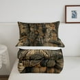 thumbnail image 4 of Erosebridal Brown Bark Comforter Sets Twin Size, Botanical Tree Comforters & Duvets, Lightweight, 2 Pieces, 4 of 6