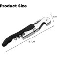 thumbnail image 2 of Waiter Corkscrew, Corkscrew Wine Opener, Wine Bottle Opener for Restaurant Waiters Bartenders Sommelier, 4Pack, 2 of 7