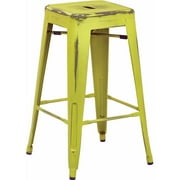 Bristow 26" Antique Metal Bar Stools, 2-Pack by Office Star Products