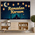 thumbnail image 6 of LUUFILx Ramadan Kareem Festive Lantern Backdrop Decoration for Celebrations Religious Festivities Party Supplies Event Props Home Decor Background, 6 of 9