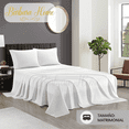 thumbnail image 2 of Set De Sábanas Matrimonial 2800 Hilos Premium Bárbara Home Xtellar blanco, 2 of 3