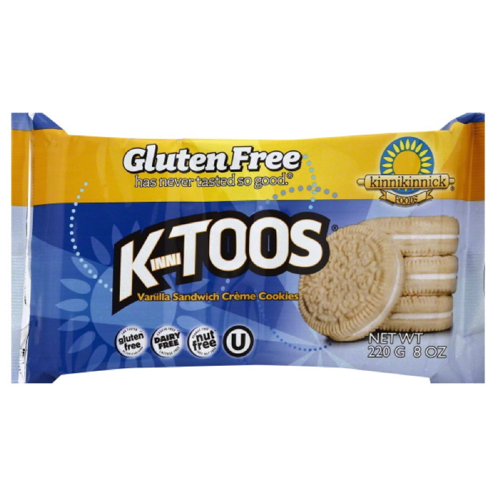 (3 pack) Kinnikinnick Kinnikinnick  Cookies, 8 oz
