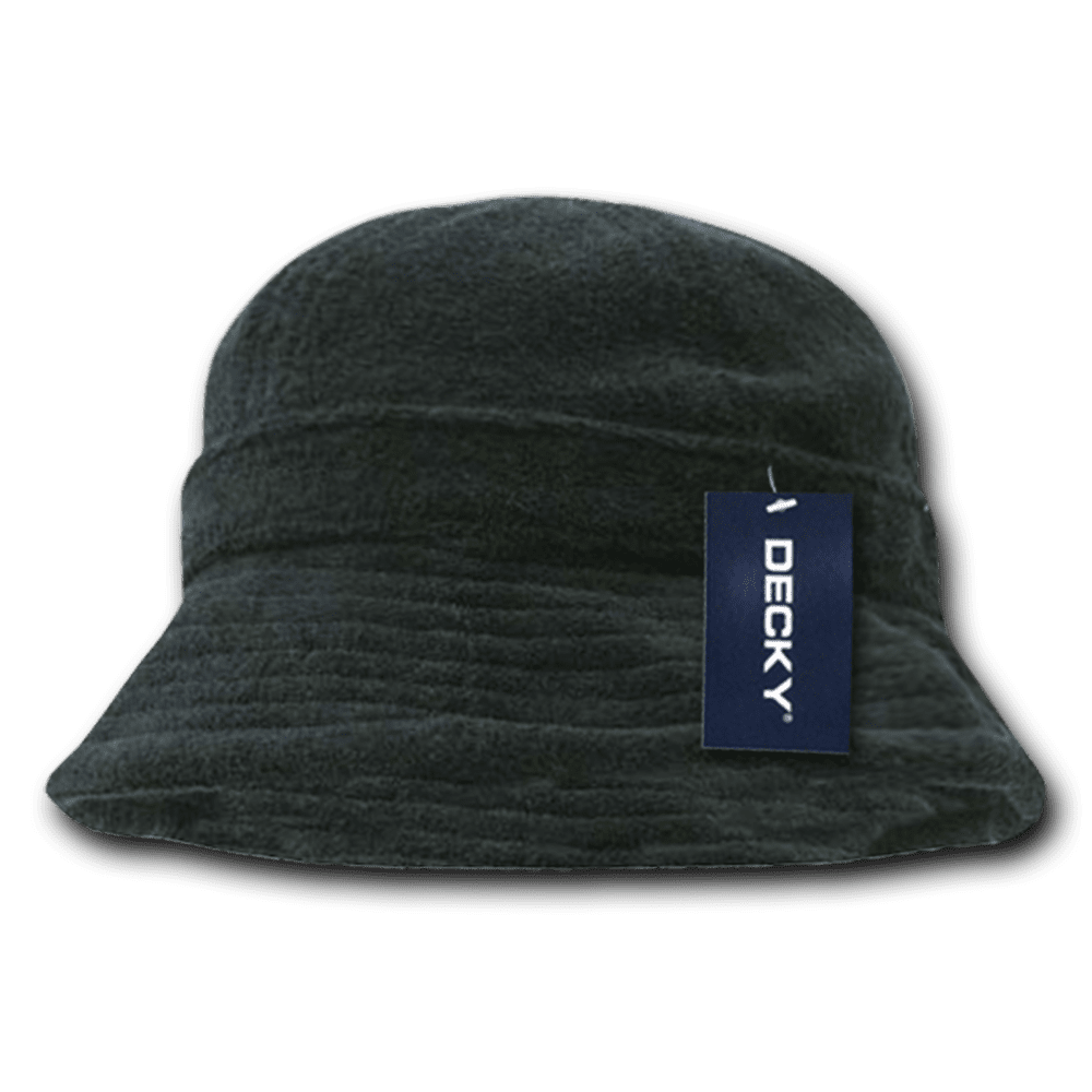 Decky DECKY Terry Cloth Fisherman's Bucket Beach Hat Hats For Men