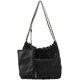thumbnail image 1 of LHSHID Women’s Drawstring Bucket Bag Fashion Chain Crossbody Bag Pleated Vegan Leather Tote Handbags with Purse, 1 of 6