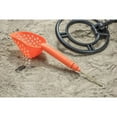 thumbnail image 2 of ASR Outdoor 14 Inch Orange Metal Detecting Tool Sand Scoop with Coin Probe, 2 of 5