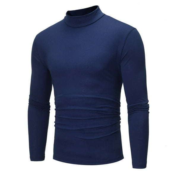 LYXSSBYX Men's Performance Long Sleeve Shirt Moisture Wicking Crew T-Shirt Turtleneck Top Blouse