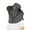 Black, variant on LRen Women's Summer Sun Hat for Outdoor Activities Breathable Cycling Cap Fashionable Wide Brim Sunscreen Hat Black