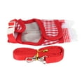 thumbnail image 2 of Conjunto de chaleco y correa de arnés para animales pequeños, chaleco de conejo para mascotas pequeñas, arnés y correa lindos para conejo, máxima confiabilidad, 2 of 8