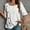 White, variant on Olyvenn Linen Shirts for Women 2025 Short Sleeve Crewneck Tops Casual Loose Fit Blouses Trendy Summer Button T-Shirt White S