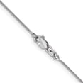 thumbnail image 4 of 14K White Gold Wg .8mm Round Snake Chain (30 X 0.8) Made In Peru wsna060-30, 4 of 5