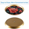 thumbnail image 5 of Rose Elegant Plastic Discs Dessert Stand with Iron Pillars - 32cm Height, 21cm/24cm/27cm Plates, 5 of 6
