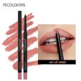 thumbnail image 1 of Lápiz Delineador de labios mate resistente al agua, tinte de contorno rojo, lápiz labial de larga duración, taza antiadherente, maquillaje de labios hidratante, 12 colores, 1 of 4