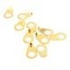 thumbnail image 5 of Arandelas De Puntero De Potenciómetro, Arandela De Puntero De Perilla De Guitarra 10PCS Apertura Estándar Acabado Brillante Fácil De Instalar Metal Alta Dureza Para Instrumento ANGGREK Color dorado, 5 of 8