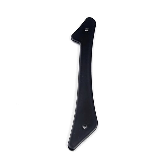HASWARE 4 inch (10 cm) Metal House Number, Aluminum Alloy (#1, Black)