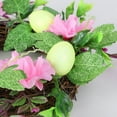 thumbnail image 2 of Artificial Wreath for Spring Front Door Greenery Wreaths Summer Leaf Wreath Artificial Green Leaves Wreaths UV Resistant Boxwood Wreath for the Front Door, 2 of 9