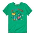 thumbnail image 2 of Pete The Cat - My Dad Rocks - Father's Day - Toddler Short Sleeve Graphic T-Shirt, 2 of 6