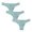 Light Blue, variant on jjayotai Womens Underpants Clearance 3PC Women Everyday Solid Color Ventilate Elastic Low Waist Underwear Panties